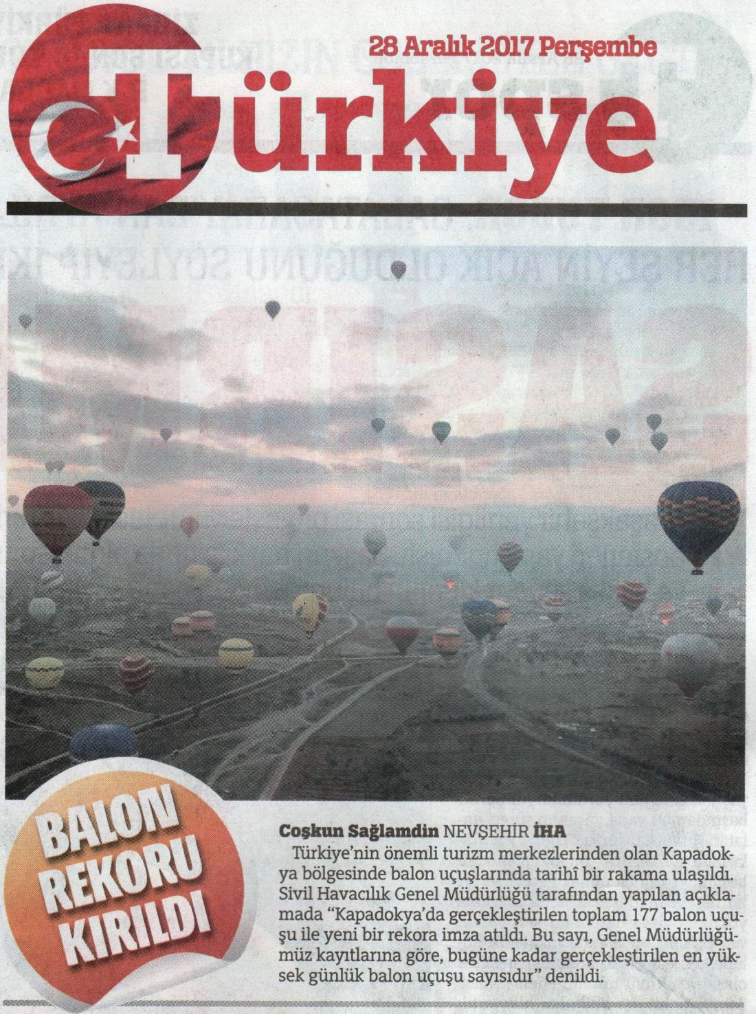 2017 12 28 Turkiye Gazetesi