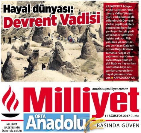 2017 08 11 Milliyet Orta Anadolu