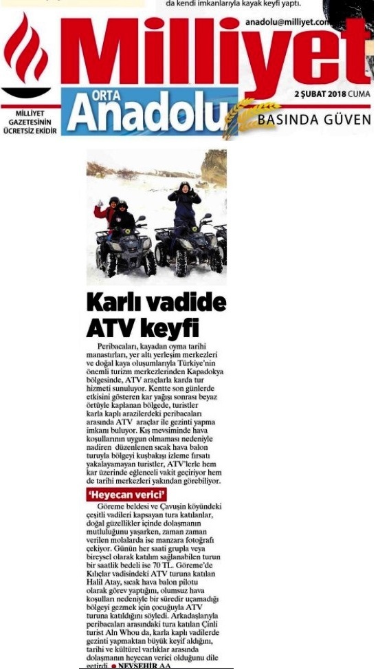 2018 02 02 Milliyet Orta Anadolu