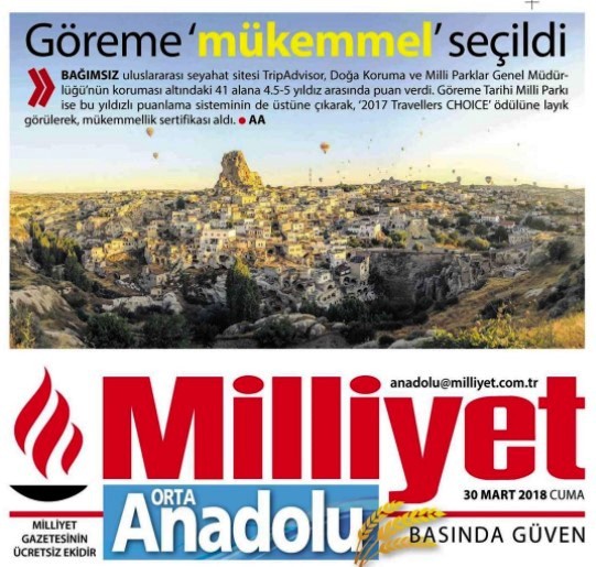 2018 03 30 Milliyet Orta Anadolu