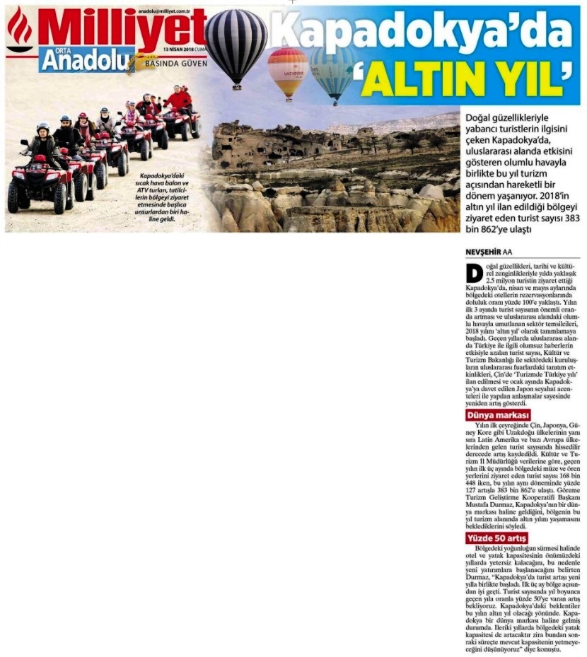 2018 04 13 Milliyet Orta Anadolu